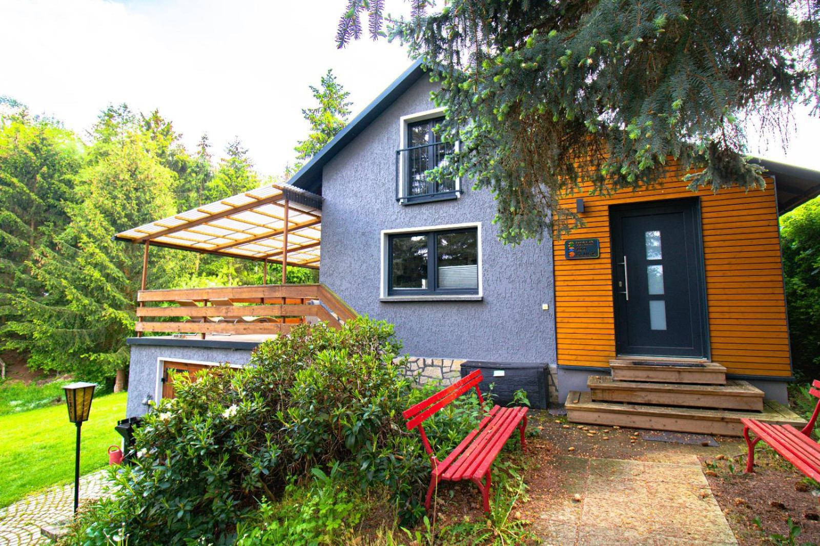 Residenz Waldfrieden Βίλα Garnsdorf Εξωτερικό φωτογραφία